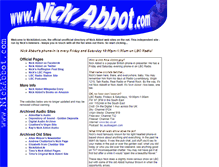 Tablet Screenshot of nickabbot.com